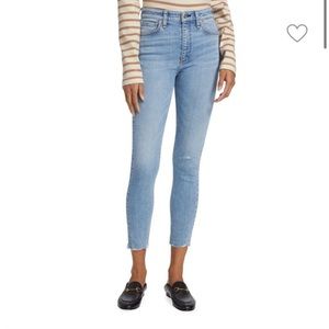 rag & bone Nina High Rise Ankle Skinny Jeans